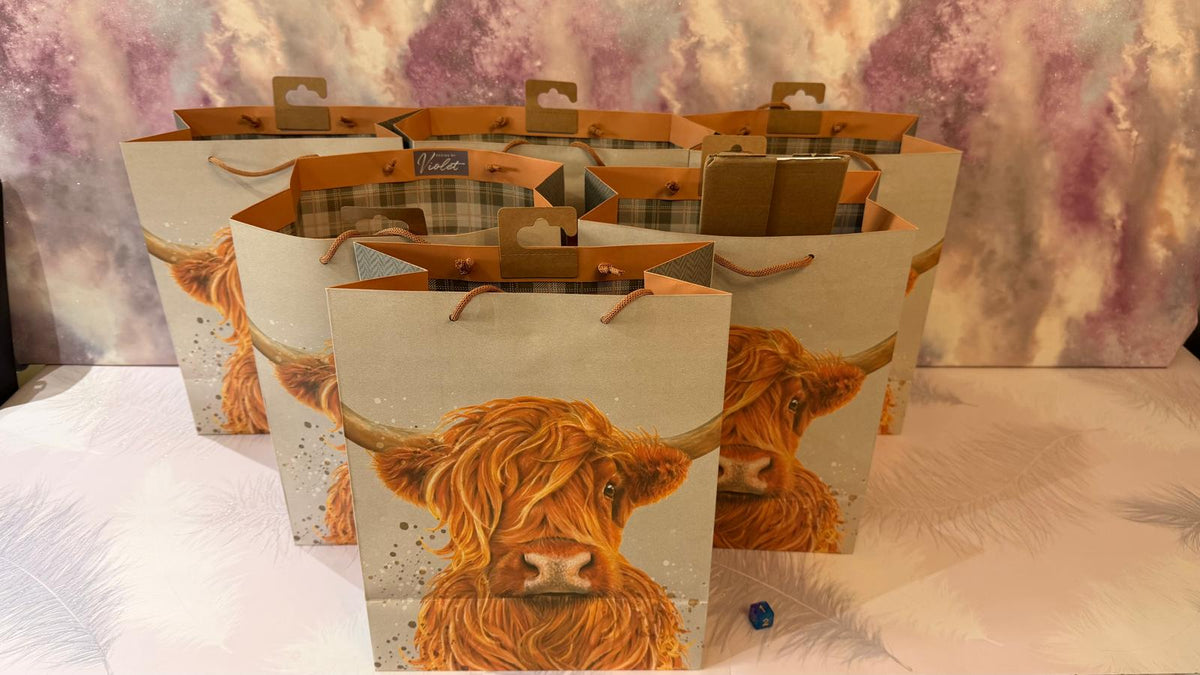 Highland Cow Udderly Moo-verlous Bag